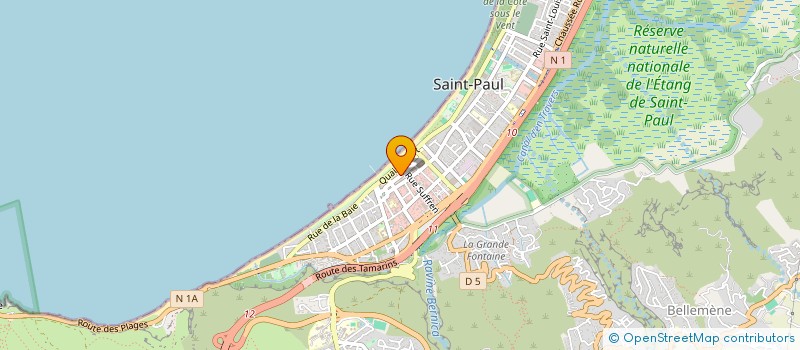 localisation de l'entreprise MAINS DE SOIE à SAINT-PAUL