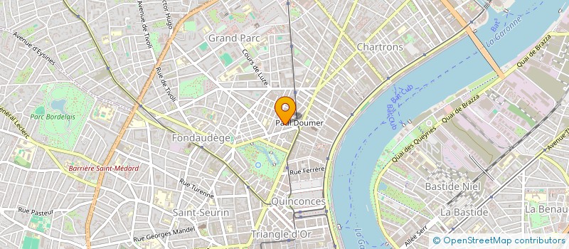 localisation de l'entreprise MAINS DU MONDE à BORDEAUX