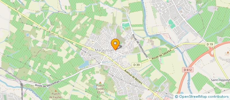localisation de l'entreprise MAINS GAUCHES à MARAUSSAN