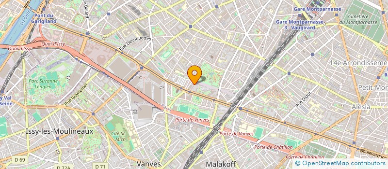 localisation de l'entreprise MAINS MAISON D'ACCUEIL INTERNATIONALE EN SIGNES  PARIS