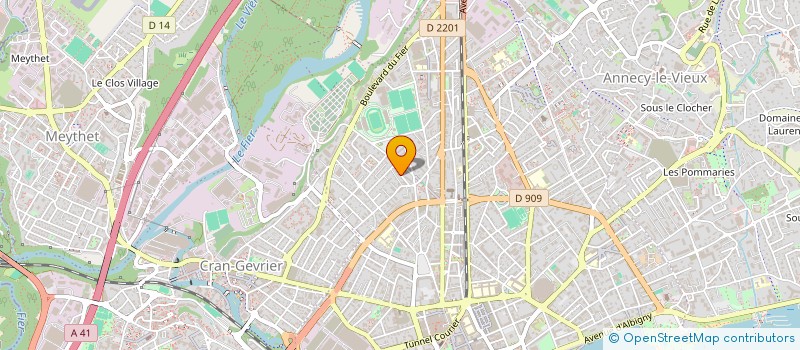 localisation de l'entreprise MAINS OUVERTES à ANNECY