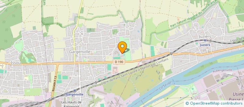 localisation de l'entreprise MAINS SOLIDAIRES  GARGENVILLE