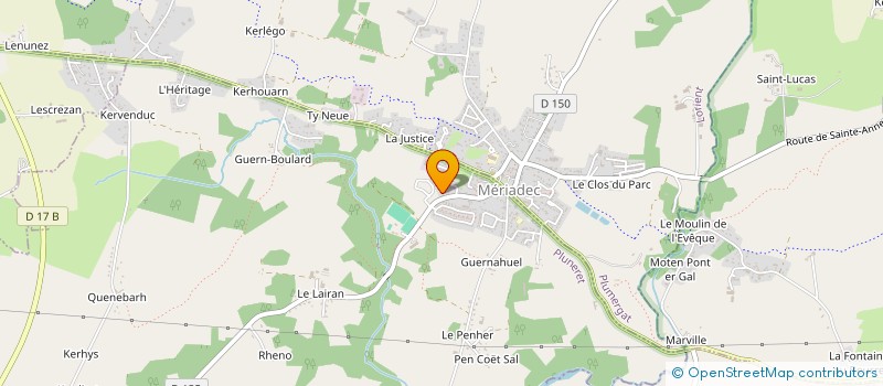 localisation de l'entreprise MAINS-TENANT, CREATEUR DE BIEN-ETRE  PLUNERET