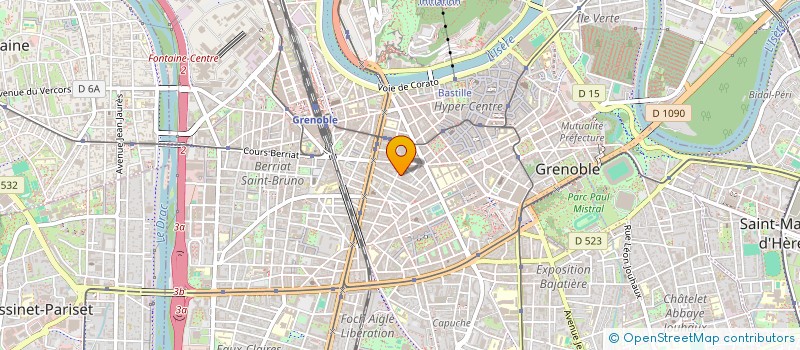 localisation de l'entreprise MAINS TENANTS à GRENOBLE