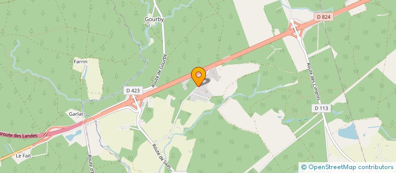 localisation de l'entreprise MAINSANY - MAIN QUI SOIGNE  RIVIERE-SAAS-ET-GOURBY