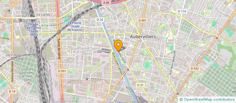 localisation de l'entreprise MAINSIM SAS à SAINT-DENIS