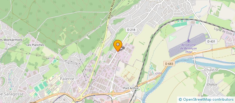 localisation de l'entreprise MAINT 4  ROCHE-LEZ-BEAUPRE