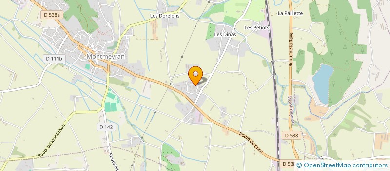 localisation de l'entreprise MAINT-CLIM à MONTMEYRAN