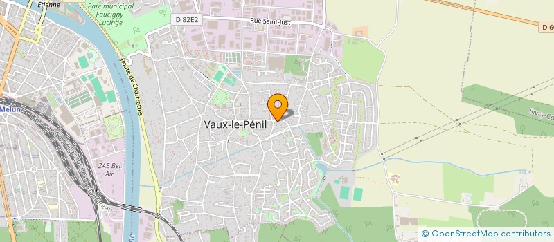 localisation de l'entreprise MAINT'NETT SERVICES à VAUX-LE-PENIL