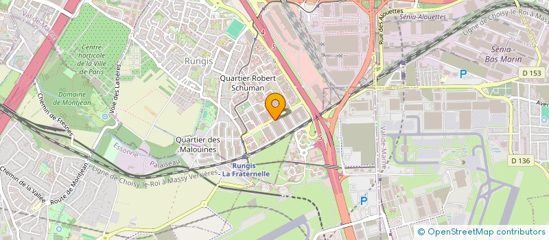 localisation de l'entreprise MAINTEC à RUNGIS