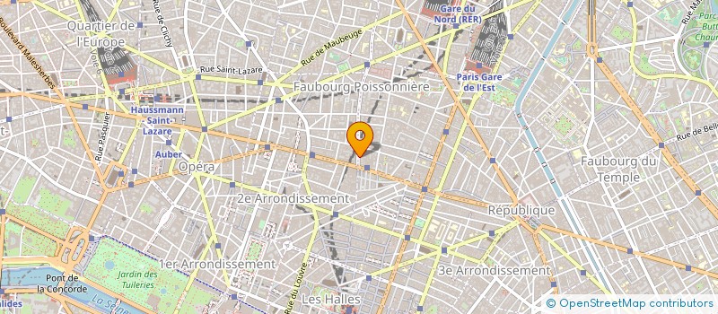 localisation de l'entreprise MAINTECH à PARIS