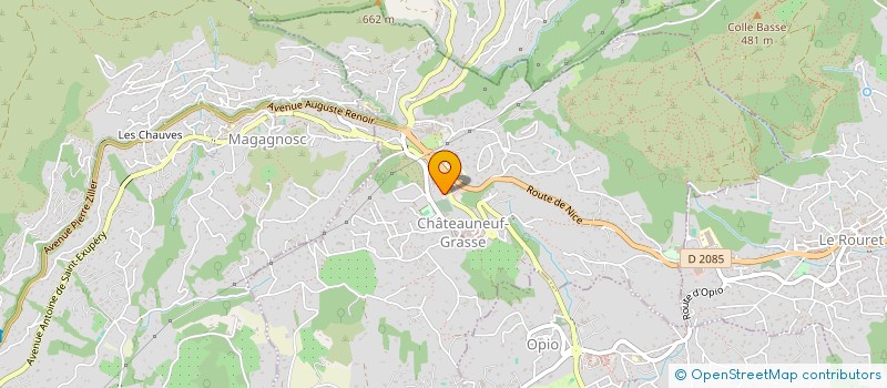 localisation de l'entreprise MAINTELEC MECA TECHNIQUE SERVICES à CHATEAUNEUF-GRASSE