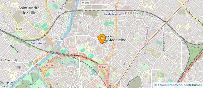 localisation de l'entreprise MAINTEN GRAP MAINTEN INDUSTR à LA MADELEINE