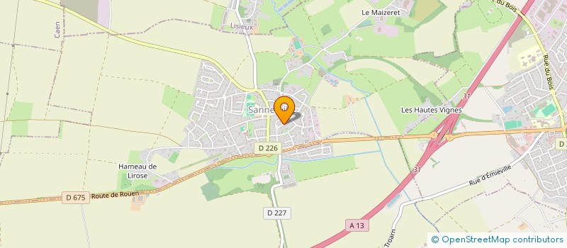 localisation de l'entreprise MAINTENAN SOUPAPE ROBINETT INSTRUMENT  TROARN