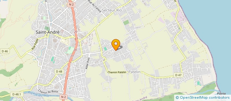 localisation de l'entreprise MAINTENANC'EST à SAINT-ANDRE