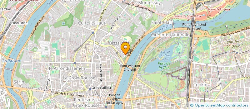 localisation de l'entreprise MAINTENANCE 2000  CALUIRE-ET-CUIRE