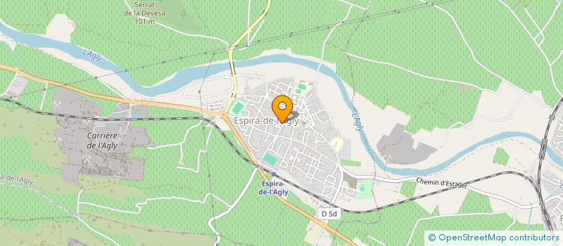 localisation de l'entreprise MAINTENANCE AERO SERVICES à OPOUL-PERILLOS