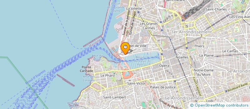 localisation de l'entreprise MAINTENANCE APPLICATION PROJETS à MARSEILLE 2EME