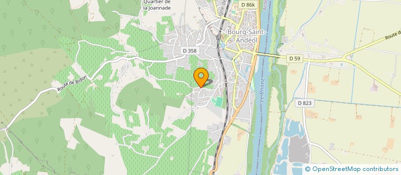 localisation de l'entreprise MAINTENANCE AUTOMATISME INDUSTRIEL à BOURG-SAINT-ANDEOL