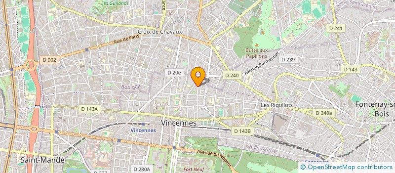 localisation de l'entreprise MAINTENANCE AUTOMATISMES SYSTEMES à VINCENNES