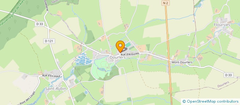 localisation de l'entreprise MAINTENANCE BROGNET ALEXANDRE à DOURLERS
