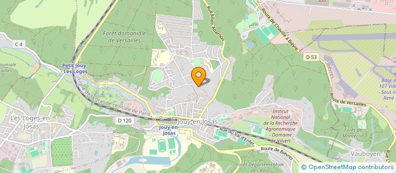 localisation de l'entreprise MAINTENANCE CHAUD FROID ELECTRICITE à JOUY-EN-JOSAS
