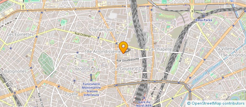 localisation de l'entreprise MAINTENANCE CHAUDRONN TUYAUTER INDUSTRIE à PARIS