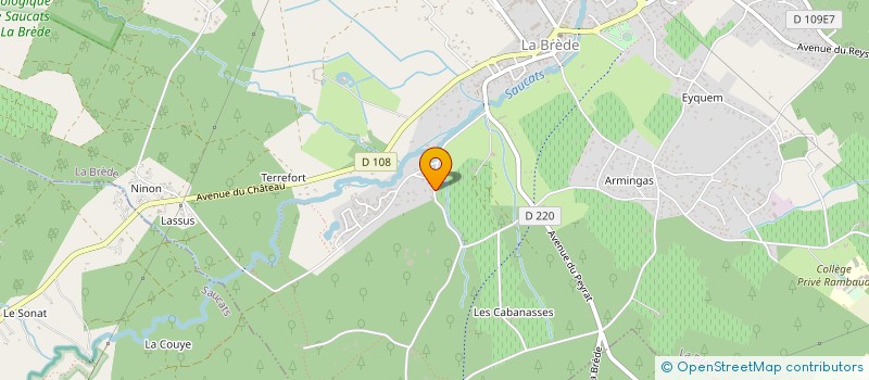 localisation de l'entreprise MAINTENANCE CHAUFFAGE  VIRSAC