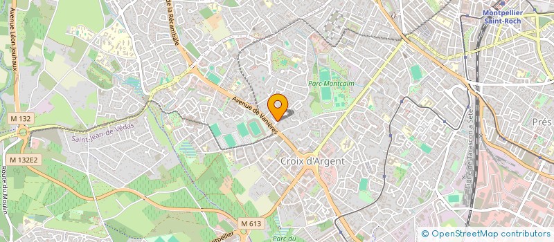 localisation de l'entreprise MAINTENANCE-CHAUFFAGE EURL à MONTPELLIER