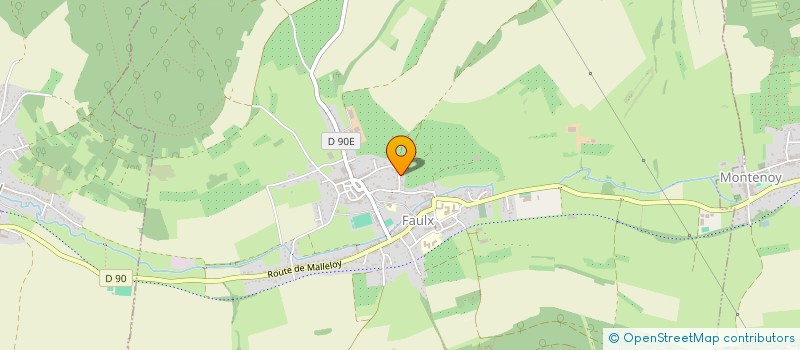 localisation de l'entreprise MAINTENANCE COMPRESSEUR DE L'EST à FAULX