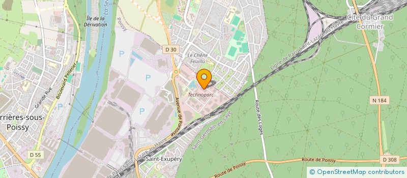 localisation de l'entreprise MAINTENANCE CONCEPTION ASSISTANCE à POISSY