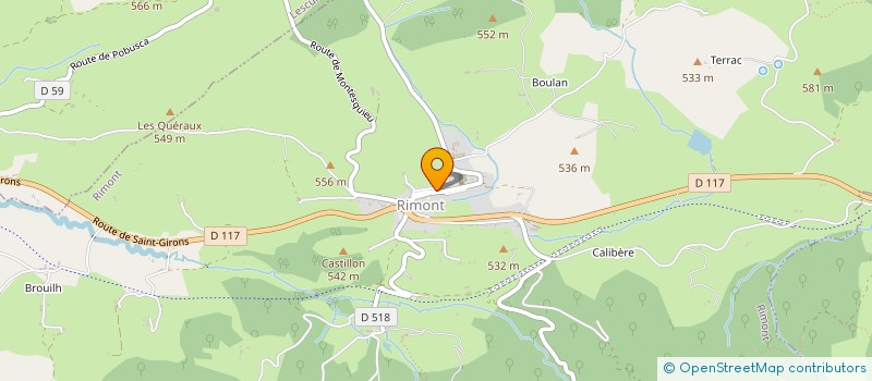 localisation de l'entreprise MAINTENANCE CONFORT CLIM à RIMONT