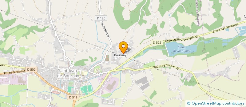 localisation de l'entreprise MAINTENANCE CONTROLE INDUSTRIEL  SAINT-JEAN-DE-BOURNAY