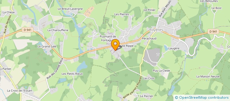 localisation de l'entreprise MAINTENANCE DE L'IMMOBILIER à ROYERES