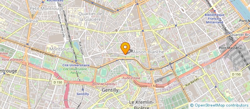 localisation de l'entreprise MAINTENANCE DEPANNAGE ASSISTANCE à PARIS