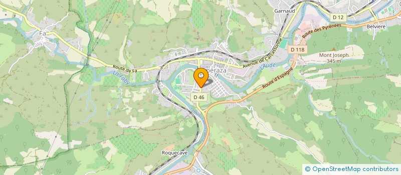 localisation de l'entreprise MAINTENANCE DEPANNAGE CLIMATISATION CHAUFFAGE MARTINS  ESPERAZA