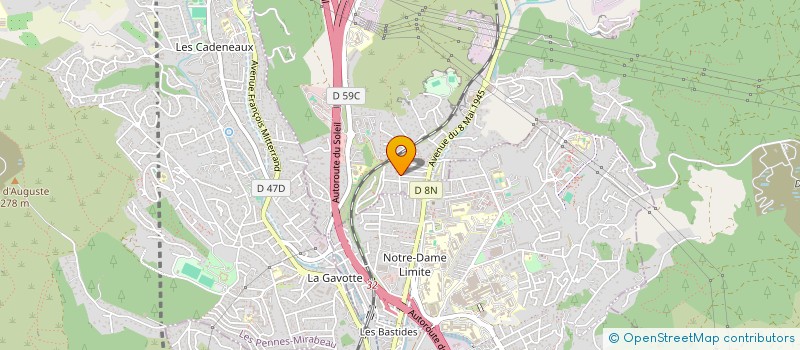 localisation de l'entreprise MAINTENANCE DEPANNAGE PLOMBERIE CHAUFFAG à SEPTEMES-LES-VALLONS
