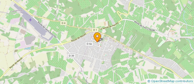 localisation de l'entreprise MAINTENANCE DISTRIBUTION ROBINETTERIE à SAINT-DIDIER