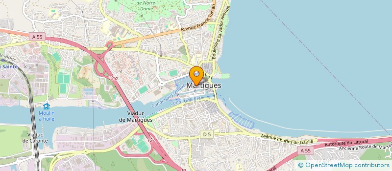 localisation de l'entreprise MAINTENANCE DU GOLF à MARTIGUES