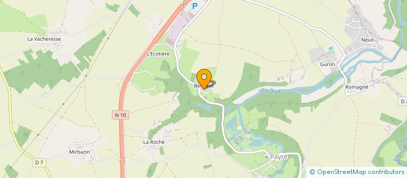 localisation de l'entreprise MAINTENANCE EAU PRESSION  VALENCE-EN-POITOU