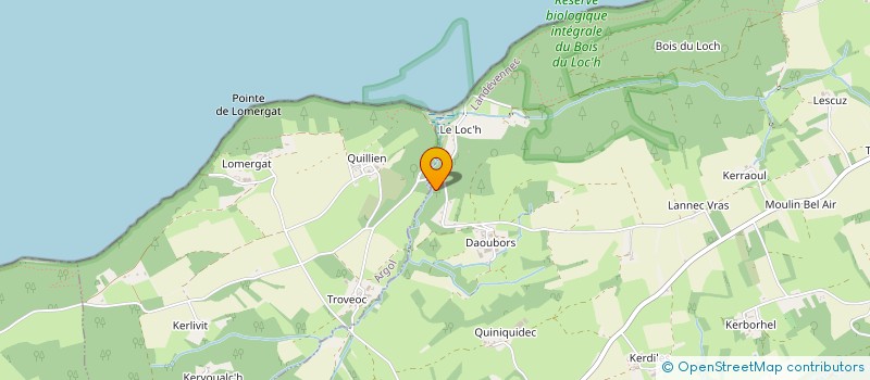 localisation de l'entreprise MAINTENANCE ECO PELLETS  ARGOL