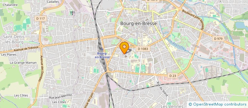 localisation de l'entreprise MAINTENANCE ELEC à BOURG-EN-BRESSE