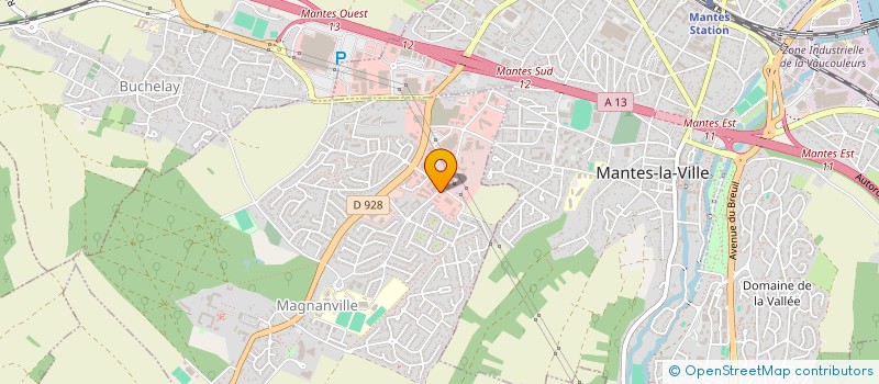 localisation de l'entreprise MAINTENANCE ELECTRICITE à MAGNANVILLE