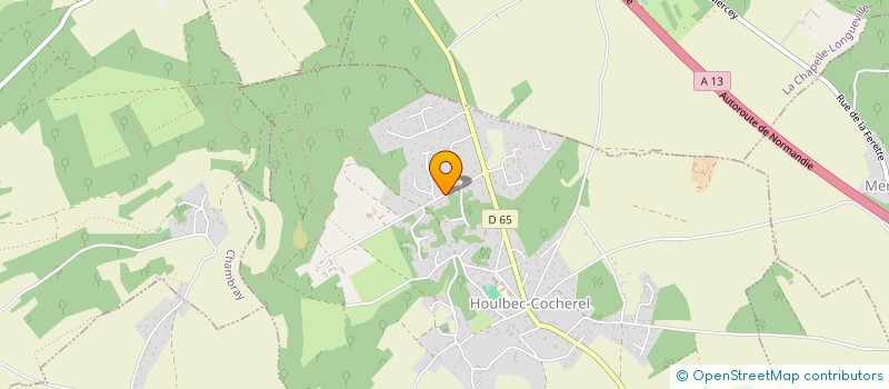 localisation de l'entreprise MAINTENANCE ELECTRICITE SERVICES  HOULBEC-COCHEREL