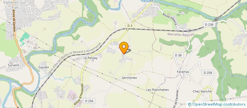 localisation de l'entreprise MAINTENANCE EN BATIMENT ANNECY CHAMBAZ  SALES