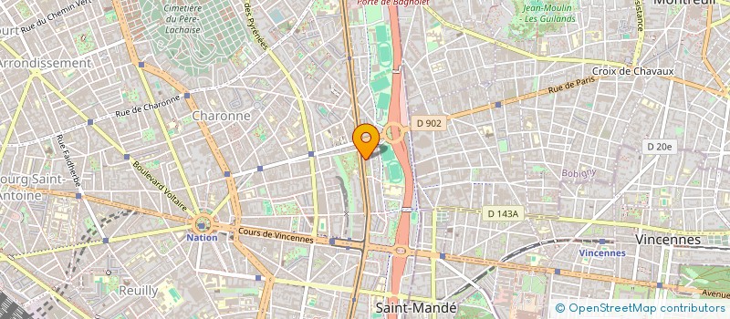 localisation de l'entreprise MAINTENANCE ENERGIE SERVICES à PARIS