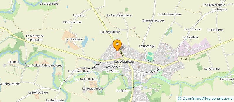 localisation de l'entreprise MAINTENANCE ENERGIE SYSTEME  BEAUPREAU-EN-MAUGES