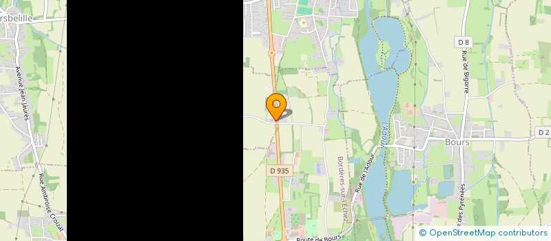 localisation de l'entreprise MAINTENANCE ENERGIES  OURSBELILLE