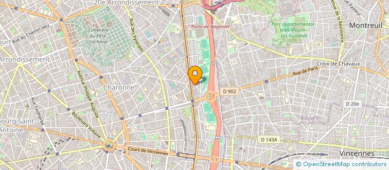 localisation de l'entreprise MAINTENANCE ENTRETIEN NETTOYAGE SERVICE  PARIS