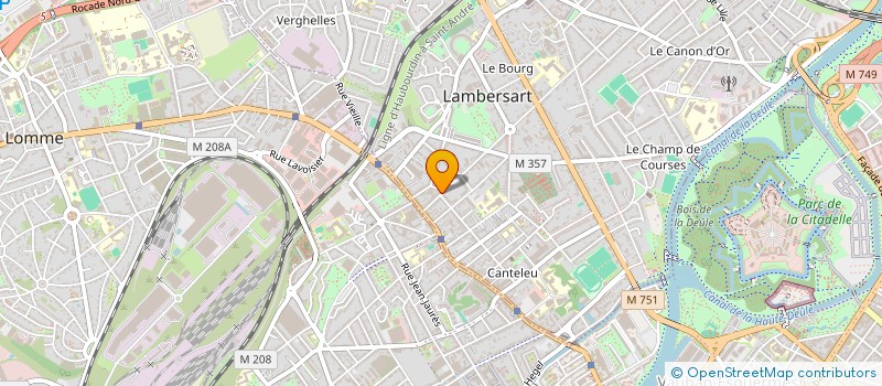 localisation de l'entreprise MAINTENANCE ENTRETIEN PRESTATION SERVICE à LAMBERSART